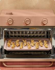 Prosciutto and Rosemary Cheese Twists in pink large wonder oven non toxic air fryer toaster oven