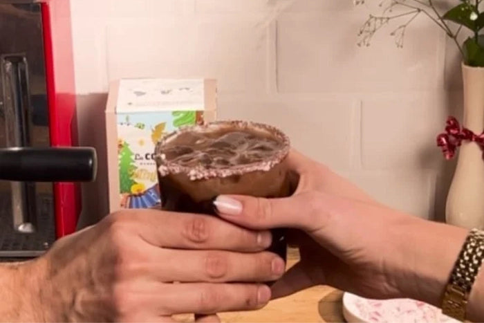 La Colombe Peppermint Mocha Mudslide