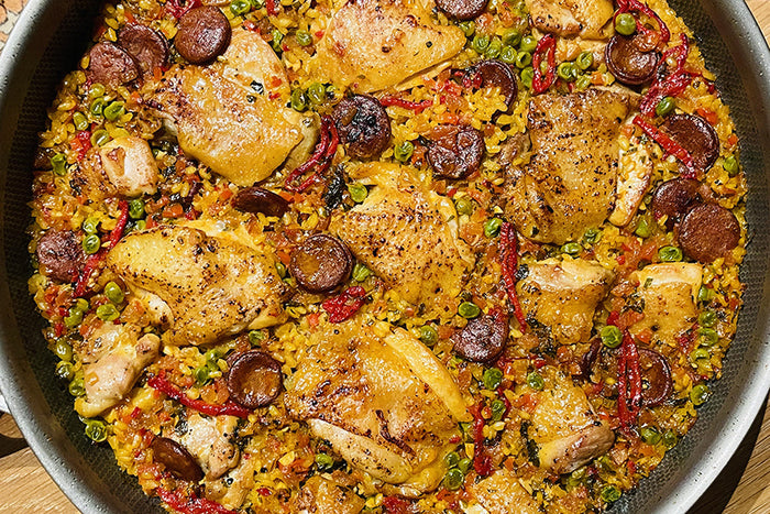 Chicken and Chorizo Paella