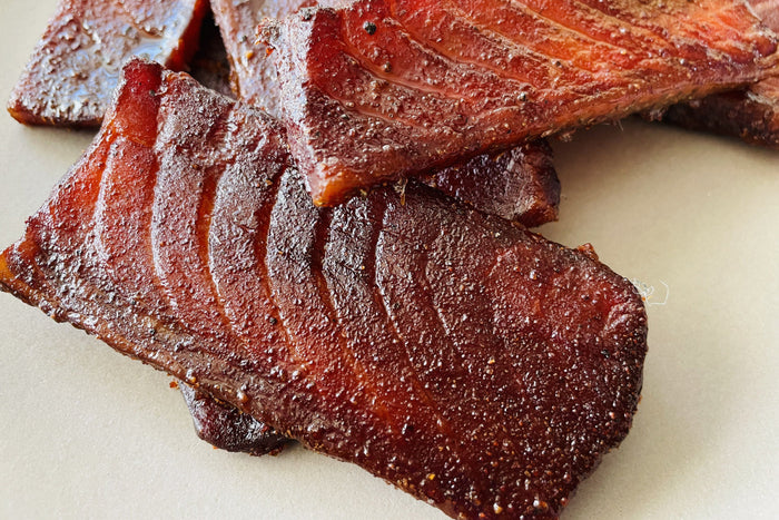 Smoked Salmon Jerky