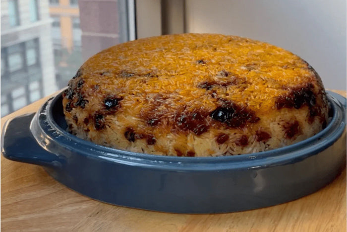 Yalda Recipe: Lemon-Saffron Salmon and Persian Rice