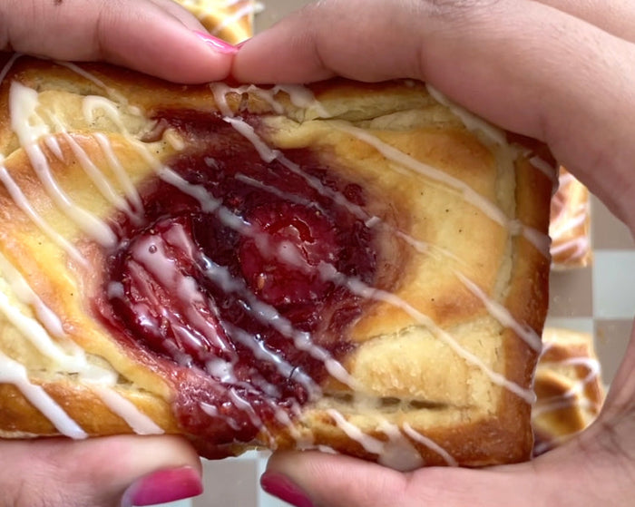 Zaynab's Berry and Cheese Danishes